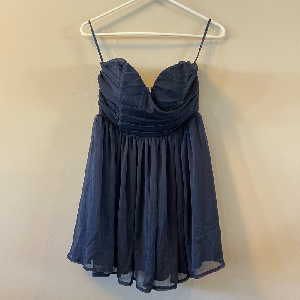 Angel Biba Navy Romper - Size 12